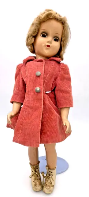 Arranbee NANCY LEE 18" composition doll vintage c1938-46 sleep eyes mohair wig