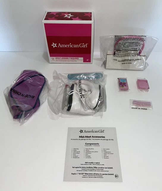 American Girl Mia’s Accessories - Brand New In Box - Retired