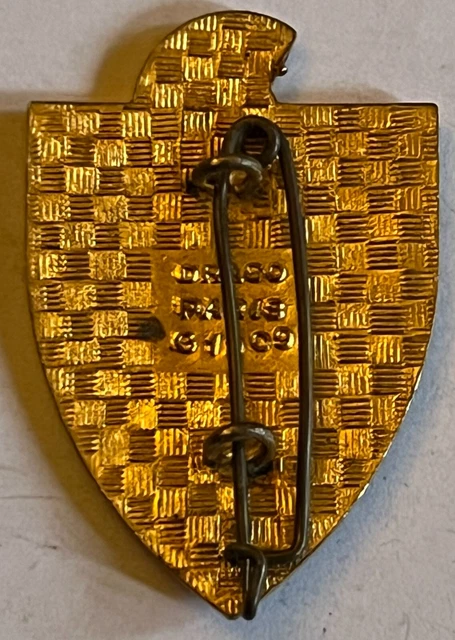 Insigne Losange Régiment Du Génie 7e RG - Patch Tissu Modèle 1945 - Armée Française (usé)