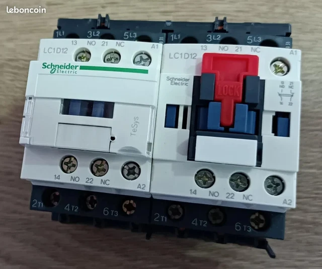 Contacteur inverseur Schneider Electrique LC2D12P7