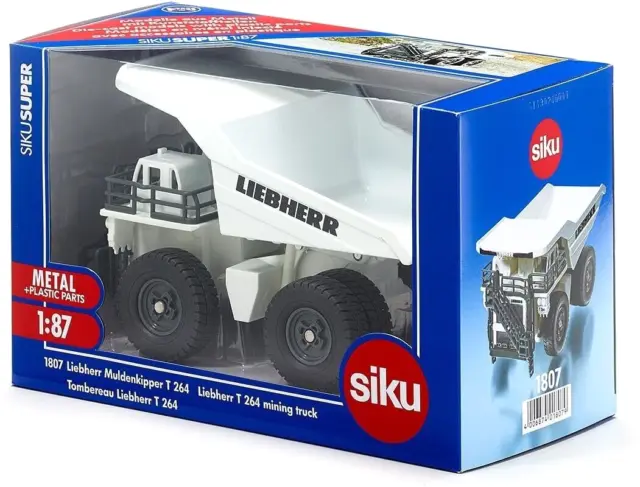 1:87 Scale SIKU 1807 Liebherr T264 Mining Haul Truck - BNIB