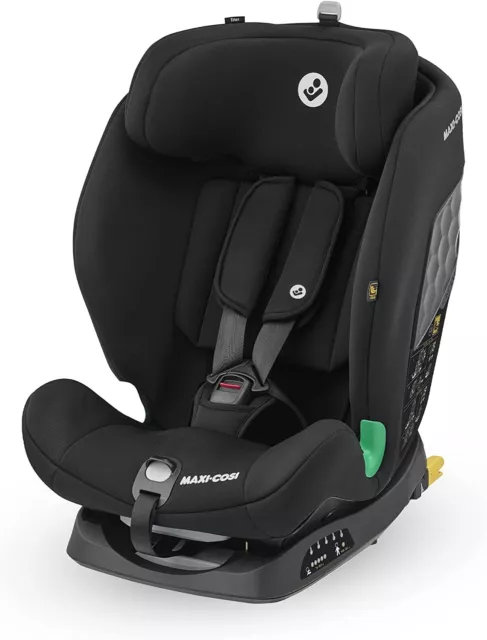 Maxi-Cosi Titan i-Size Convertible & Reclining Car Seat for Group 1/2/3 - Black