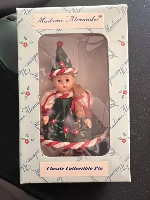 Madame Alexander Classic Collectible Pin New In Box