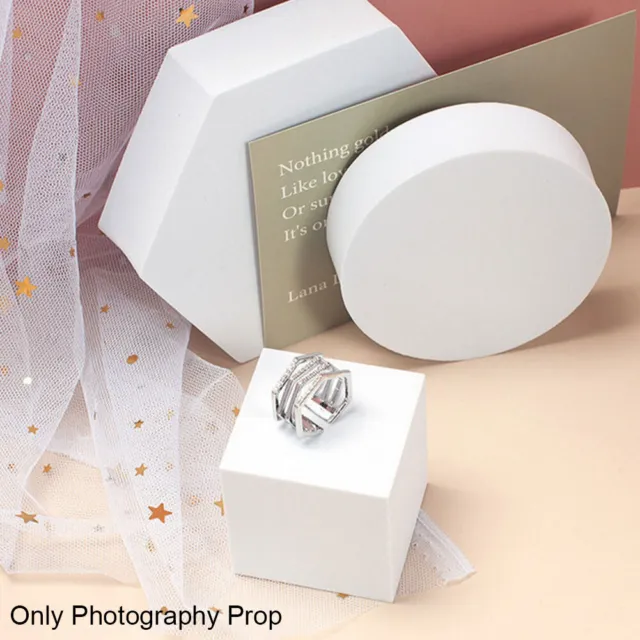 Shooting Photography Background Prop Jewelry Display Geometric Cube