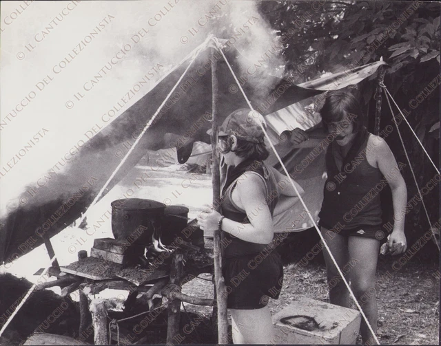 1974 LA SPEZIA Giovani Scouts Campo Aquila Rossa Fotografia 6