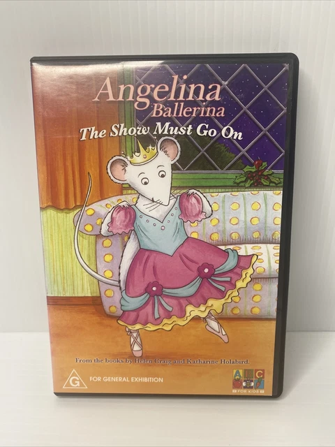 ANGELINA BALLERINA: THE SHOW MUST GO ON (DVD, 2001) Region 4 PAL - FREE ...