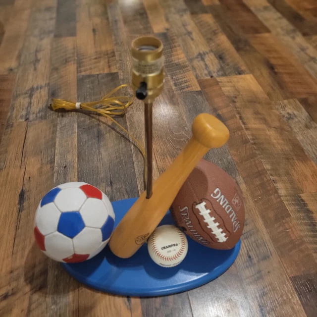 Lite Source Sports Lamp Base Baseball-Soccer-Football17"