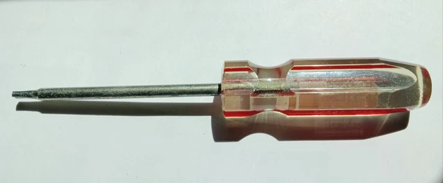 Pratt Read 42630 3/16" Clutch Drive Screwdriver Butterfly USA Old Stock 2