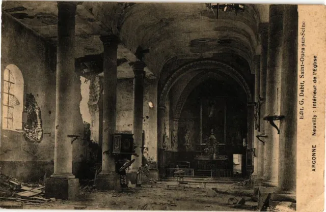 CPA Neuvilly - Interior of the Church (231694)