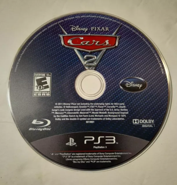 Cars 2: The Video Game - Playstation 3