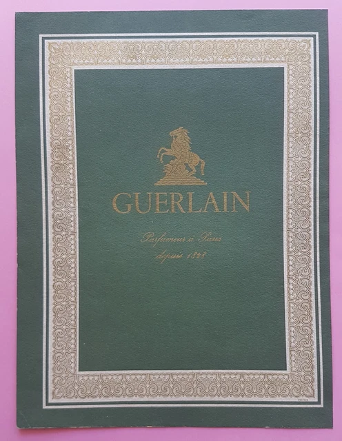 GUERLAIN parfum    - PUBLICITE  1950  Print AD 1662