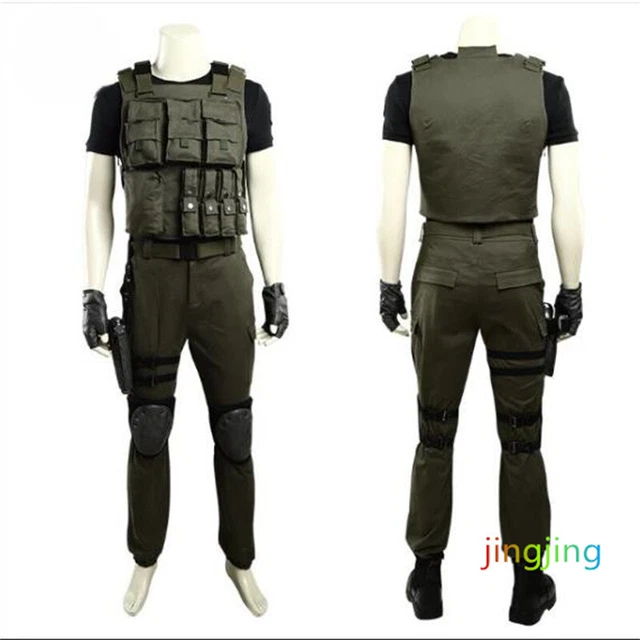 COSTUME COSPLAY UNIFORME Resident Evil 3: Remake Carlos tenue complète