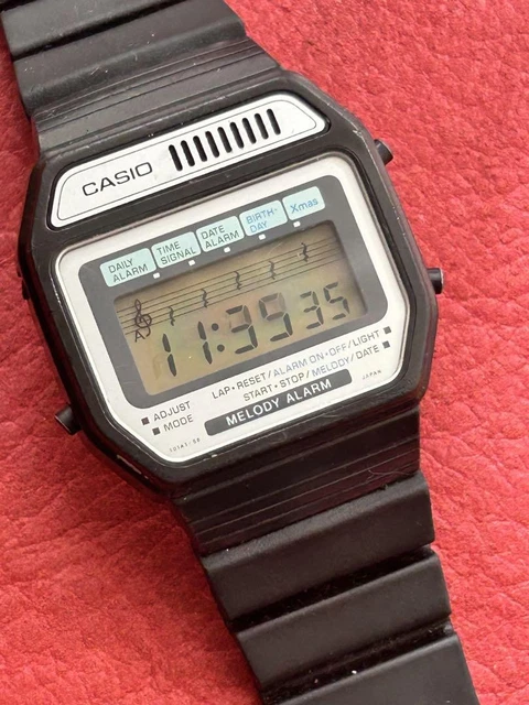 VINTAGE CASIO WATCH 12 Melody Alarm 82 H 104 Japan A $174.60
