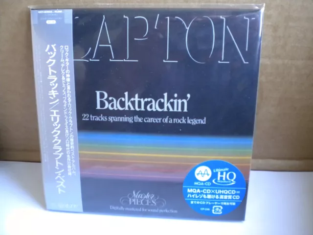 Eric Clapton-Backtrackin'(22 Tracks Spanning..Japan MQAxUHQ 2 CD-UICY40303/4:NEU