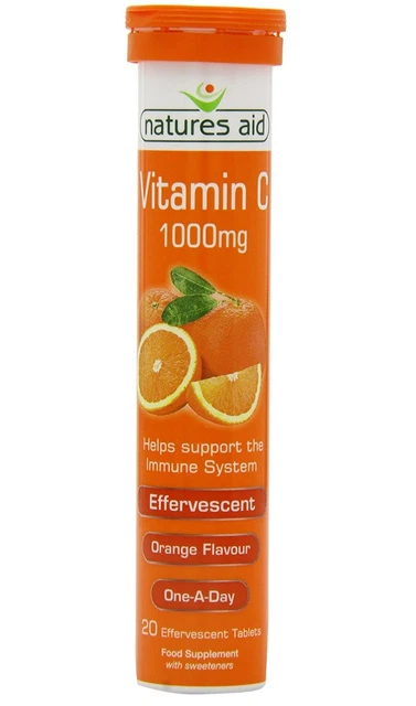 Nature's Aid Vitamin C 1000mg Effervescent | NTUC