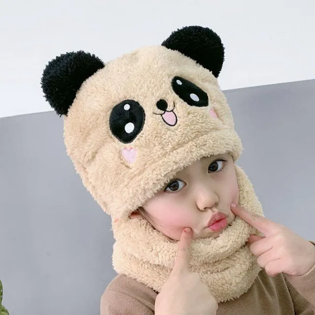 Kids Beanies Cap Breathable Unique Soft Touching Creative Winter Cap Plush