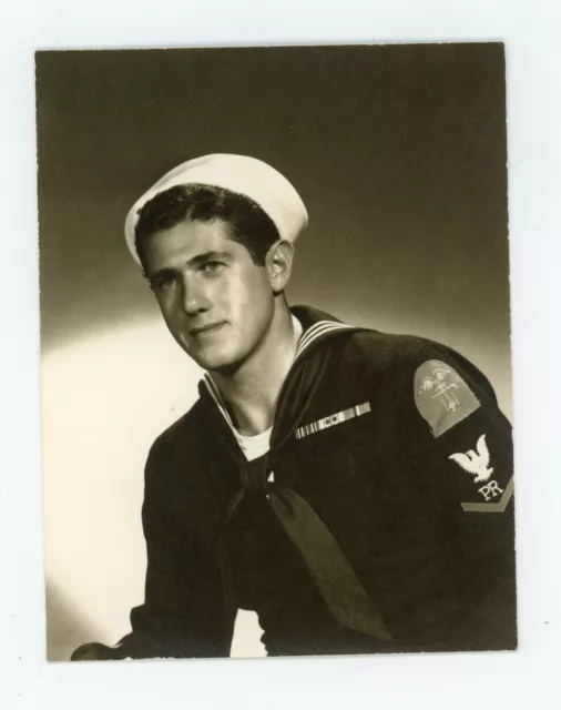 # 26 Vintage Photo  Handsome Sailor Boy Man Portrait  Snapshot Gay