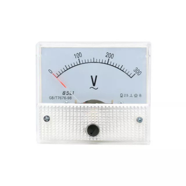 AC 0-300V ANALOG Panel Volt Voltage Meter Voltmeter Gauge $26.61 - PicClick  AU