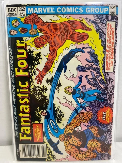 33013: Marvel Comics Fantastic four #252 Fine Grade