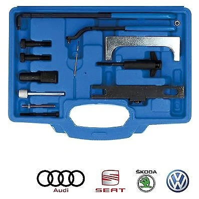KS TOOLS Set utensili regolazione motore per VAG 1.7, 1.9 D, TDI, 1.8, 2.0
