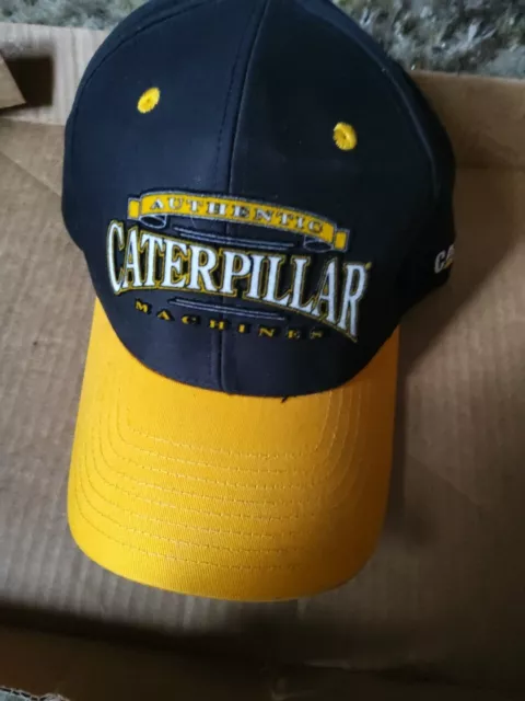 Caterpillar Cat Authentic Machines Double Snapback Hat Cap Black By Cyrk