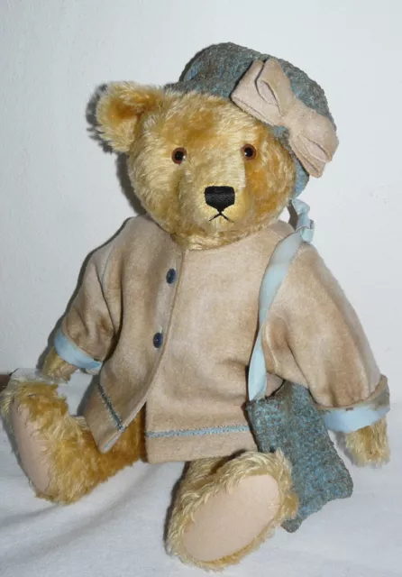 3-part Teddy-Girl-Set, Vintage Style, for LARGE collectible teddies & dolls