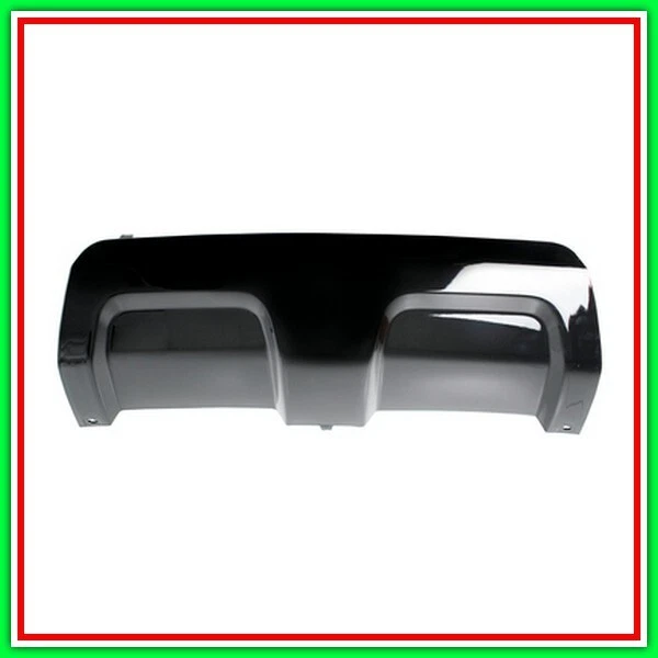 VW Transporter T5 2003-2009 Protezione paraurti posteriore (Nero Lucid