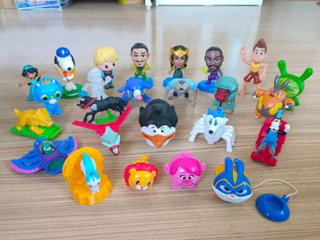 Lote de 60 figuras de McDonald Burger King KFC ofrecidas en juegos pequeños 2