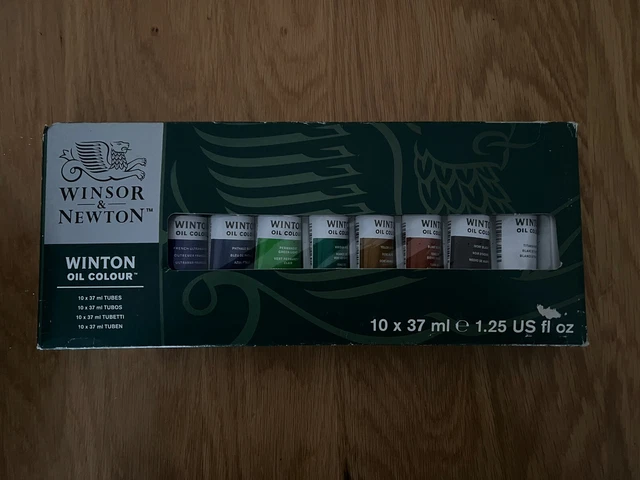 Winton Pintor de Color al Óleo Set Inicial Winsor y Newton 10 x 37 ml Colores de Artista