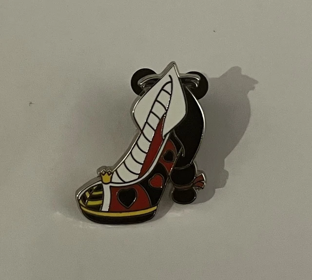 DISNEY VILLAIN SHOES Mini Set - Alice in Wonderland Queen of Hearts Pin ...