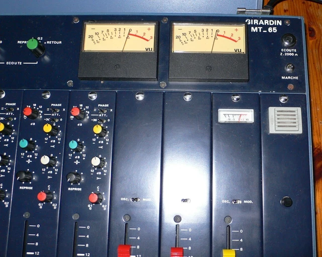 1 AMPLI LIGNE STEREO SUPER VINTAGE ORTF 15068D RADIO BROADCAST FORMAT