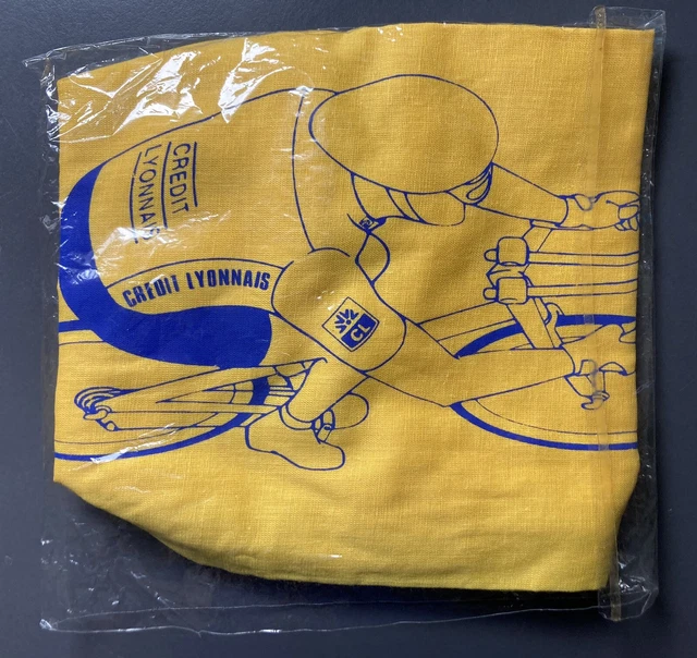 Musette Cycliste LCL Tour De France - Maillot Jaune Indurain - Made In France