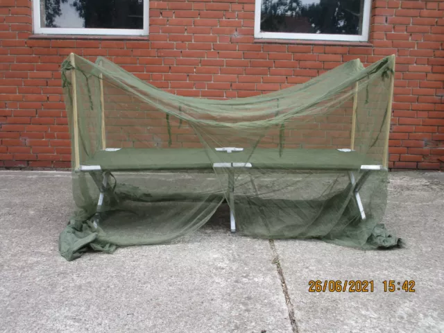 Mosquito Net,Cot Mounted,Moskito Netz Tent,Insektenschutz mit Holzstäben