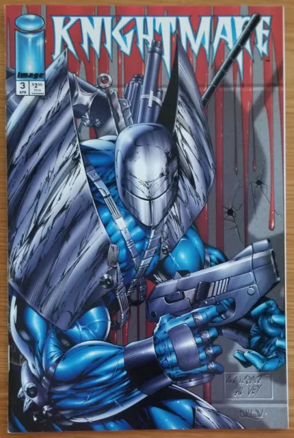 Image Comic Book....Knightmare #3, April 1995, Very Good Condition