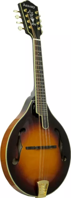 Ashbury AM-510 A-Style BLUEGRASS MANDOLIN, Carved spruce top, curly maple body.