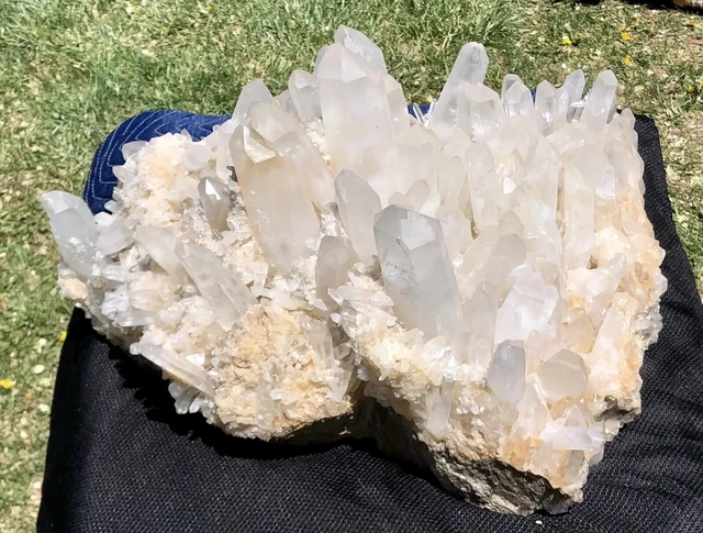 ☘️RR⛏: Huge Gorgeous Quartz Cluster, 106 Lbs! Madagascar 3