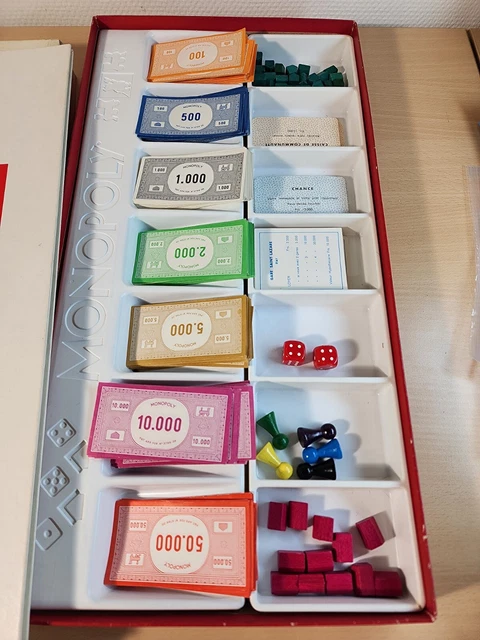 MONOPOLY MIRO PARIS Galeries Lafayette Édition 1961 - Jeu Vintage Complet - Occasion Collection
