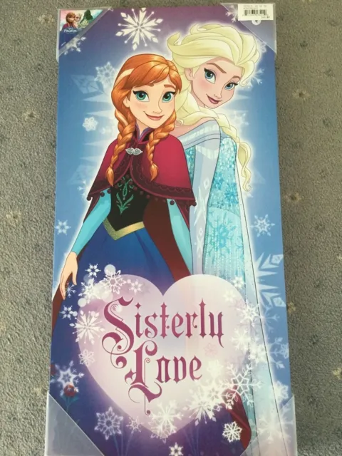 Disney Frozen 2 Sisters Anna & Elsa ""Amore gemello"" arte da parete su tela