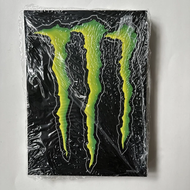 MONSTER ENERGY DRINK Logo Claw 6” X 9” Stickers Decals Pack Of 50 NEW £