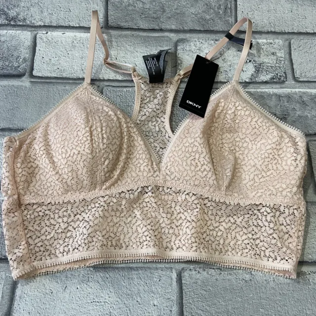 DKNY BRALETTES ONE Nude One Black Lace Large Both For £28 £28.00 - PicClick  UK