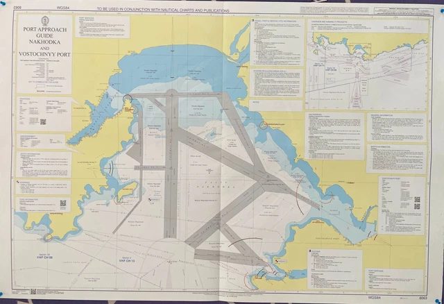 Port Paper ADMIRALTY 8063 PORT APPROACH GUIDE NAKHODKA AND VOSTOCHNYY port PAPER ...