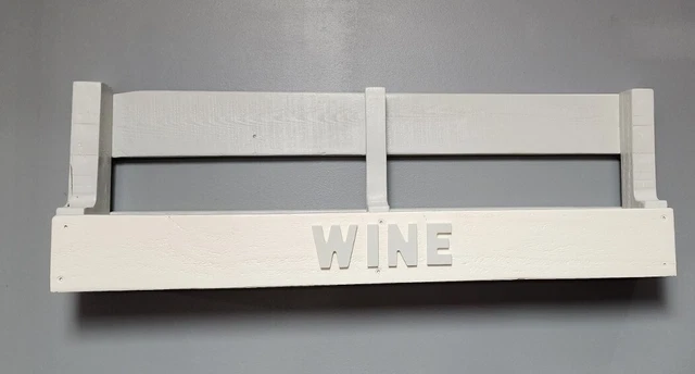 Wine Bottle Holder Made From Reclaimed Wood