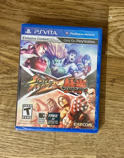 Street Fighter X Tekken PS Vita New & Sealed Region Free (US version)