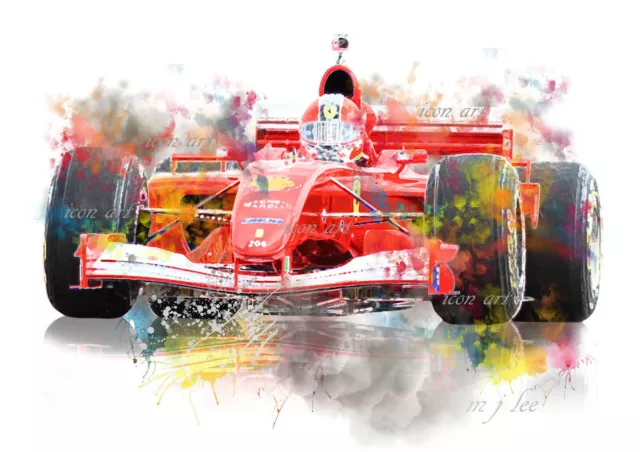 F1 legends resell  art designs ... all works by m j lee
