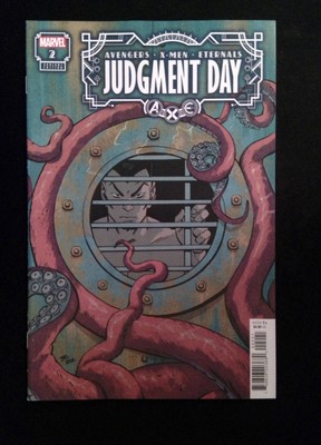 AVENGERS X-MEN ETERNALS #2B Marvel Comics 2022 VF/NM Reilly Variant £8.