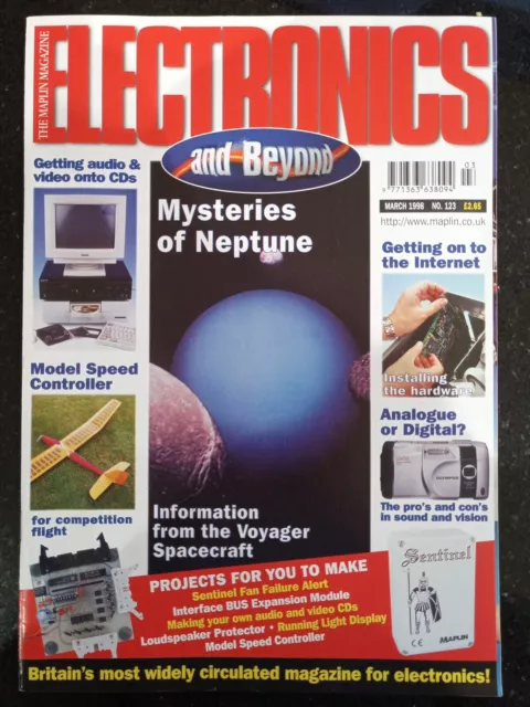 Electronics and Beyond, The Maplin Magazine 1998 March