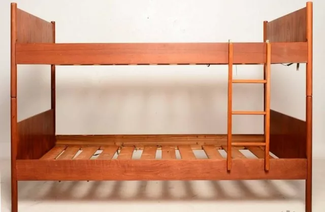 Westnofa Teak Bunk bed set Norway Danish Modern Desig Displayed only never used