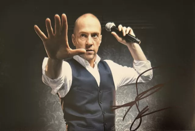 Derren Brown Hand Signed 6X4 Photo + Proof 7