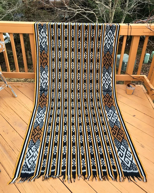 Tenun ikat  Sumba, Handwoven, Wall Hanging, Blanket, Home Decor, Sarong(IKA045)