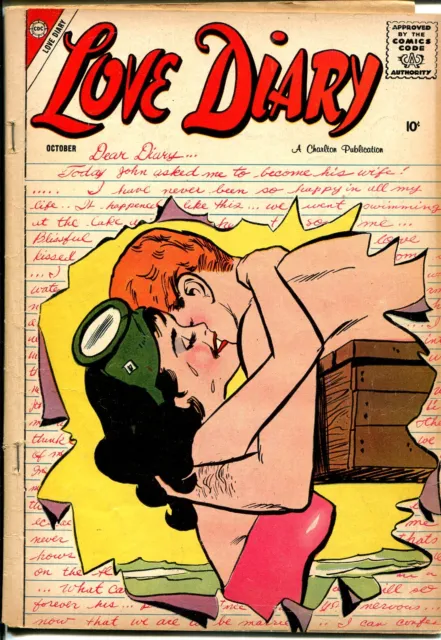 Love Diary #1  1958 - Charlton  -VG- - Comic Book